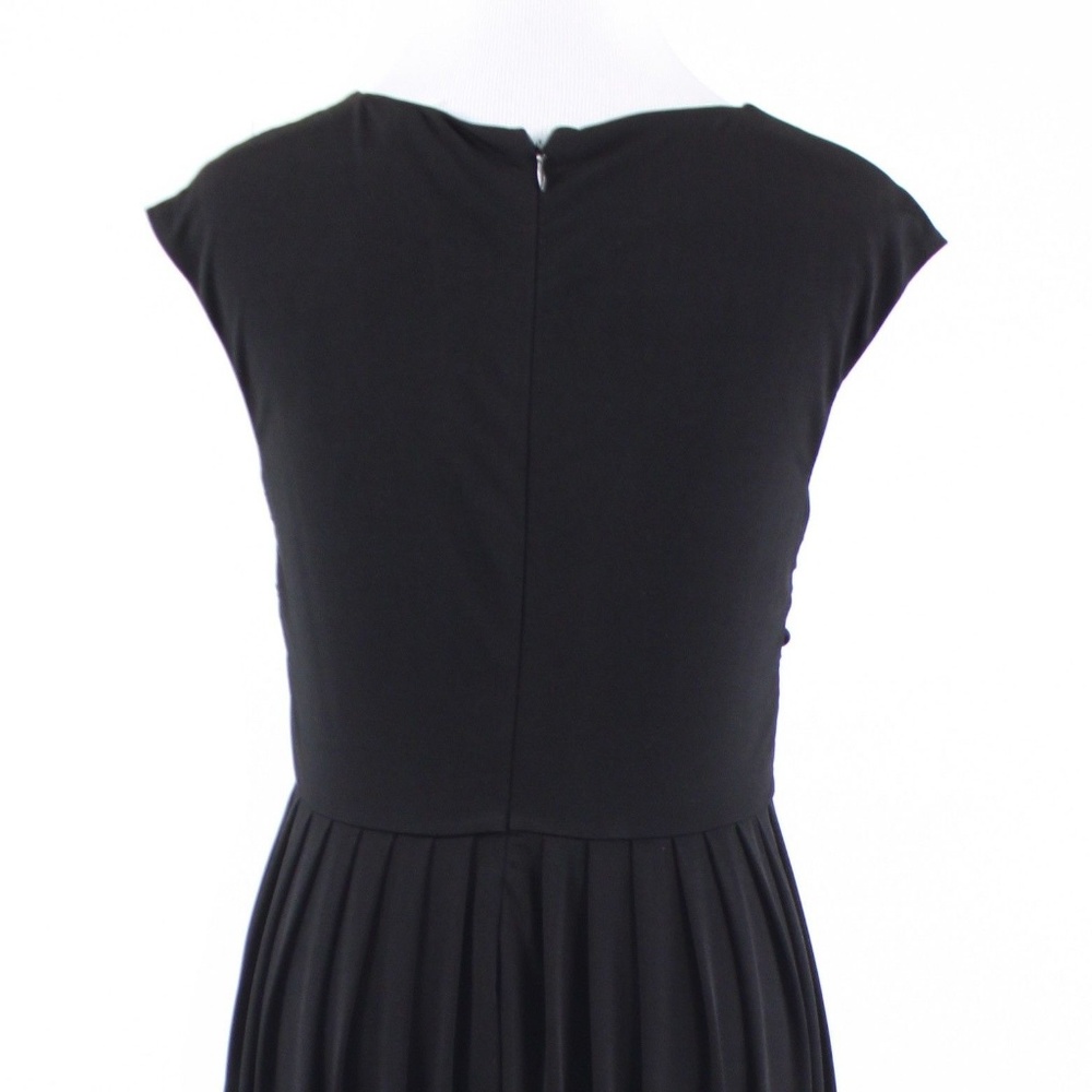 Calvin Klein black sleeveless empire waist dress 6 - Picture 8 of 8